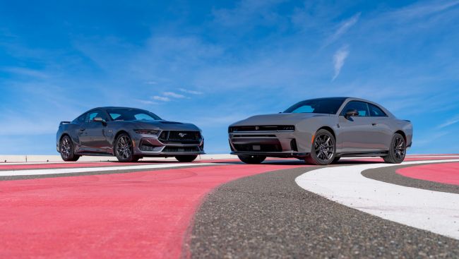 High-octane muscle: Edmunds compares the Ford Mustang and Dodge Charger