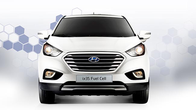 Hyundai Tucson ix35 Hydrogen Fuel-Cell Electric Vehicle