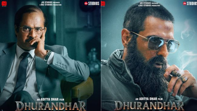 'Dhurandhar' first look out: R Madhavan, Arjun Rampal and Sanjay Dutt redefine power