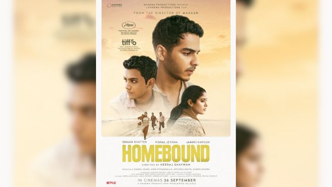 'Homebound' is India’s official entry for Oscars 2026