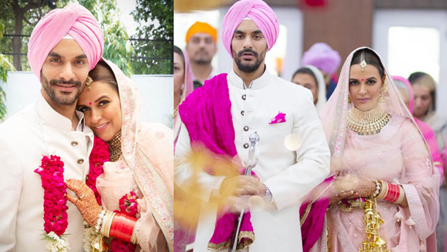 See Wedding Pictures: Bollywood Actress Neha Dhupia Marries 'Best Friend' Angad Bedi