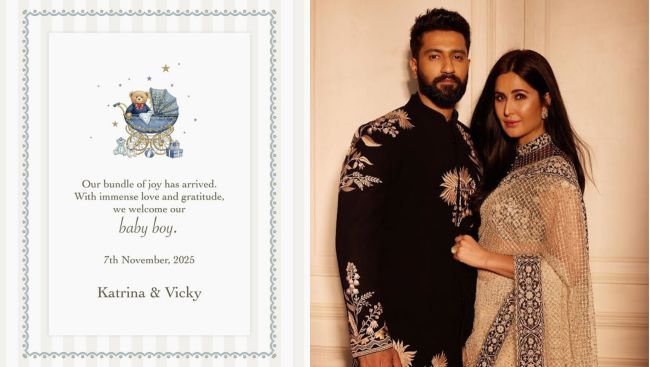 Vicky Kaushal and Katrina Kaif blessed with baby boy