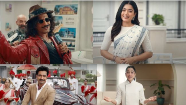 Vicky Kaushal turns rockstar, Rashmika Mandanna dons' chef avatar for their latest collaboration