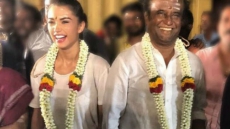 Tamil Superstar Rajinikanth Calls On DMK Chief Karunanidhi