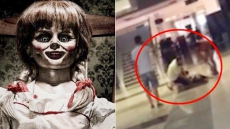 Video: Woman Gets Hysterical, PUNCHES HERSELF After Watching Annabelle: Creation