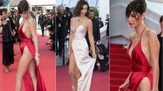 Well, She Did It Again! Bella Hadid Suffers Wardrobe Malfunction At Cannes, Again!