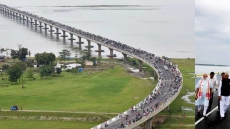 PM Modi Names Longest Bridge In Assam After Bhupen Hazarika