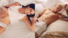 Justin Bieber, Kendall Jenner Strip Off In Ad Campaign