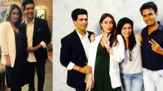 Kareena Defines Sophisticated Maternity Fashion While Posing With Manish Malhotra