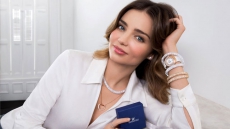 Miranda Kerr Exercises Even In Flights