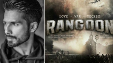 Shahid Kapoor bonded with commando while shooting for 'Rangoon'