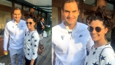 Saiyami Kher Is Overjoyed To Meet Roger Federer At Wimbledon, See Pic