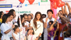 Shilpa Shetty Flags Off Marathon To Promote Healthy Heart Habits
