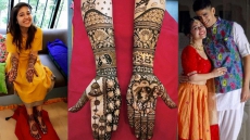PICS: Masaan Actress Shweta Tripathi's Unique Mehendi Has Elements Of Her Love Story