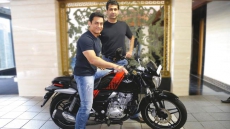 Aamir Khan Buys Bike Containing Metal Of Aircraft Carrier INS Vikrant