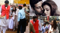 Just Like That It's 10 Years: Aishwarya, Abhishek Visit Siddhivinayak Temple On 10th Anniversary