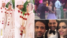 Aftab's First X-mas With Wife