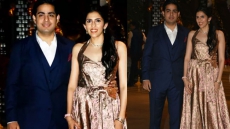 Mukesh And Nita Ambani Host A Star-Studded Party For Son Akash Ambani And Fiancee Shloka