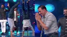 WATCH VIDEO: Akshay Kumar's Hand Stand At A Dance Show Event Is Too Cool