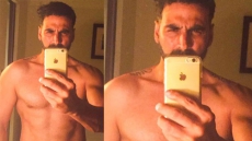 First Look: Akshay Kumar Goes Shirtless For Selfie Debut
