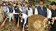 When Amitabh Bachchan Picked Up Brooms For A Maha Clean-Up