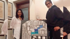 PICS: Big B Receives Special Gift From Shefali Shah