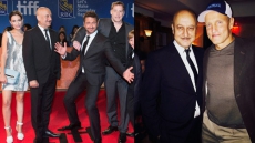 PICS: Anupam Kher's TIFF Red Carpet Moment With Gerard Butler