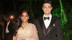 Arpita & Ayush's wedding reception a star studded event