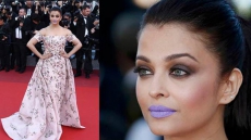 Aishwarya Rai Bachchan’s Purple Lips Gets Trolled On Twitter