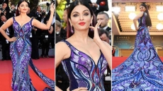 PICS: Aishwarya Rai Steps Out In Butterfly Gown At Cannes Film Festival