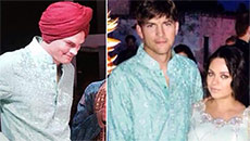 First Look: Ashton Kutcher dons Indian attire, dances to Bollywood tune
