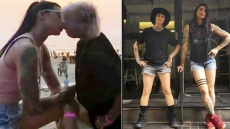 Bani Judge And Sapna Bhavnani's 'Liplock' Goes Viral; See Pic