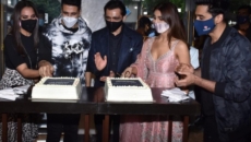 Akshay, Vaani, Lara celebrate 'Bell Bottom' trailer launch in Capital