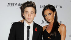 Brooklyn Beckham makes modelling debut