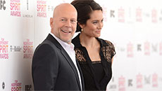 Happy Bruce Willis isn't fashion conscious: Emma