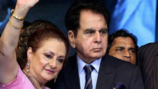 Cinema icons get together to launch Dilip Kumar's autobiography