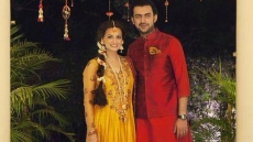 Dia Mirza sports Ritu Kumar outfit at pre-wedding function
