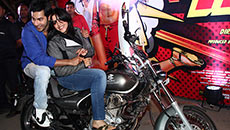 First Look: Ekta Kapoor takes a bike ride with Varun
