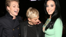 Ellen DeGeneres Blasted for Sharing 'Totally Unacceptable' Breast-Ogling Katy Perry Photo