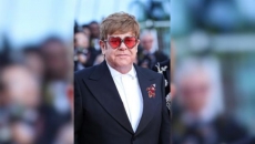 Elton John rings in early Christmas as his festive track becomes a rage