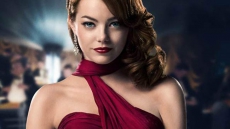 Emma Roberts matches make-up, wardrobe with hair colour