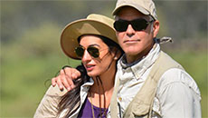 George Clooney's fiancee thought proposal was a prank