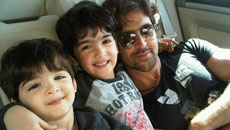 See Pics: Hrithik Roshan Takes Time Off With Sons, Began New Year With A Beautiful Message
