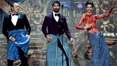 First Look: Kevin Spacey joins Deepika in 'Lungi dance'