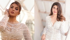 Jacqueline dodges media, enters court wearing lawyer's robe