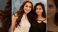 Juhi Chawla And Shah Rukh Khan’s Daughter Suhana Khan Pose Together For A Cute Picture