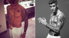 Justin Bieber Now Flaunt Real Abs Post Photoshopped Images