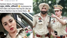 PICS: Kainaat Arora Mistaken For A Real Punjab Cop By The Internet