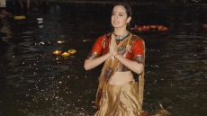 Watch: Kangana Ranaut Takes A Dip In The Holy Ganga Water