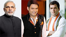 Kapil Sharma retweets Modi mocking Rahul Gandhi, causes an uproar